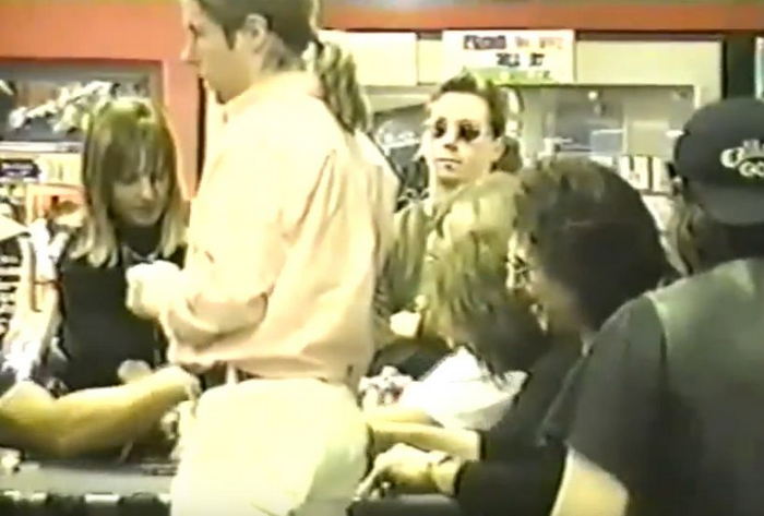 Harmony House Records and Tapes - Taylor - 1998 In-Store Appearance By Black Sabbath 1 (newer photo)